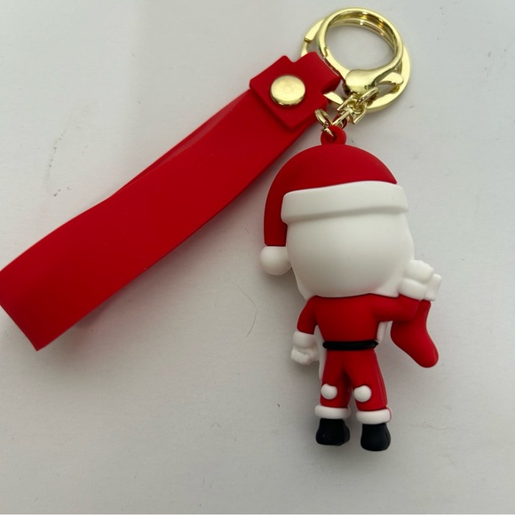 Disneys Nightmare Before Christmas Jack Skellington Rubber Keychain unisex NEW - Picture 8 of 11